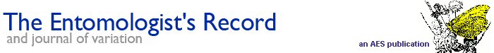 The Entomologist's Record and Journal of Variation - a publication of the AES